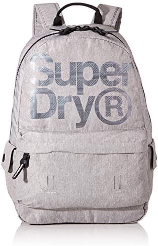 Superdry Men's Logo Montana, Grey (Grey Marl), 13.5x46x30.5 Centimeters (B x H x T)