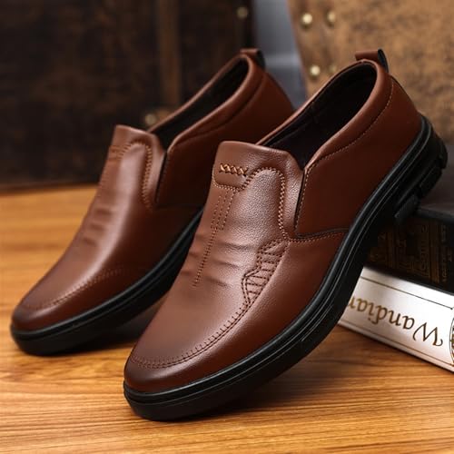 Dress Shoes for Men Men's Leather Loafers Casual Slip-On Driving Shoes Comfortable Stylish Footwear for Everyday Use2