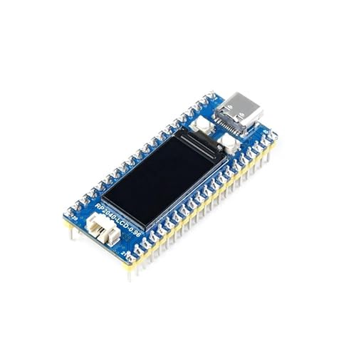RP2040-LCD-0.96 PicoCNMCU{[h Raspberry Pi PicoAhIW[ƌ݊ LCDt ͂񂾕tς݃wb_[t