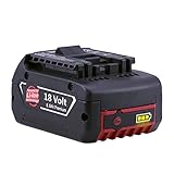 bosch baterias guayaquil La batería se puede cargar con el cargador para Bosch 1820, 1840, 1860, 3680. Reemplace las herramientas P / N .: para bosch batería 18v GBA BAT609 BAT609G BAT610G BAT618G BAT619 BAT621 BAT620 ect.
