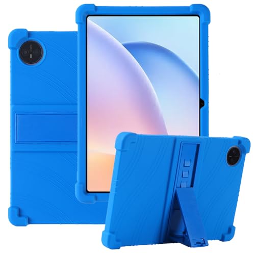 Ytaland Hülle für Doogee Tab A9/Tab A9 Pro 10 Zoll, Multi-View Weich Dünn Silikon Handyhülle Stoßfest Fallschutz Bumper Hülle Cover (Blau)