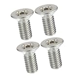 A ABSOPRO Brake Disc Rotor Screws Retaining Hardware Bolts Kit (Set of 4)