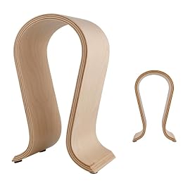 Wooden Desktop Headphone Stand
