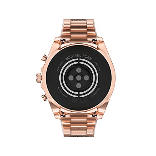 Michael Kors Men's & Women's Gen 6 44Mm Touchscreen Smart Watch With Alexa Built-In, Fitness Tracker, Sleep Tracker, Heart Rate Monitor, Gps, Music Control, Smartphone Notifications (Model: Mkt5135V) #TOP2