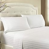 Emperor Size 4-Piece Sheet Set Very Soft 1000-TC Ultimate Comfort 100% Cotton Bed Sheets fits up to