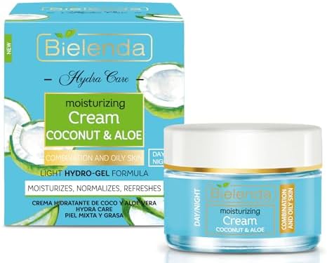 New Hydra Care Coconut & Aloe Moisturizing Face Cream Combination Skin ...