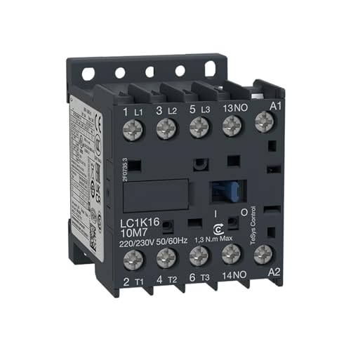 Contacteur LC1K1201M7 440V 12A pour commande de moteur triphasé