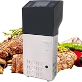 Máquina Sous Vide Profesional de Precisión, con Circuladores de Inmersión de Acero Inoxidable y Temporizador de Temperatura Preciso con Pantalla Táctil de 1500 W