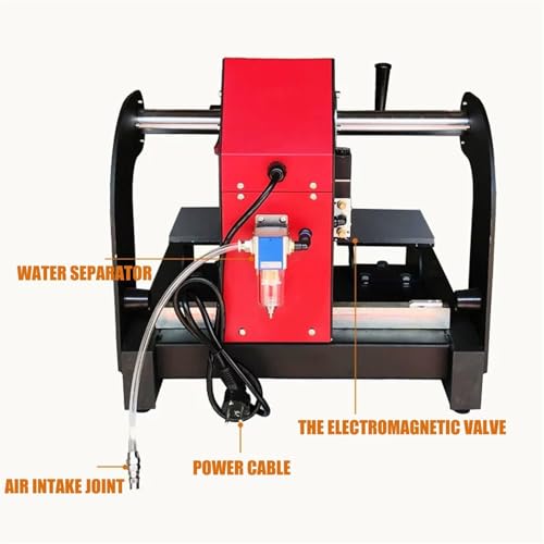 Máquina de prensa térmica neumática para sublimar miniatura 4