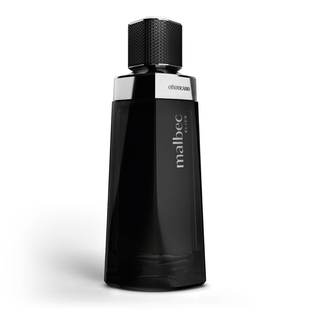 O Boticário Malbec Black 100ml | Colonia Perfume Para Hombre Fragancia Amaderada, Oriental, Vainilla, Whisky, Cuero y Tabaco | Regalo Para Hombre | Eau de Toilette
