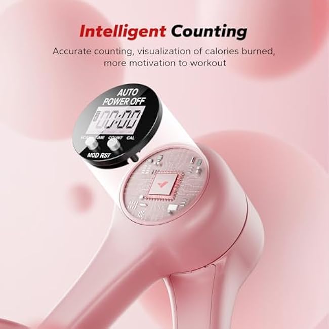 MERACH Thigh Trainer, Pelvic Floor Exercise Devices with Display Counter, Inner Thigh Exerciser for Women, Home Fitness Equipment for Hip/Leg/Butt