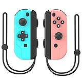 YCCTEAM Joypad Controller for Switch, Left Right Joypad Controller for Switch Lite/OLED, Switch Controller Support Wireless and Wired Controller,With Vibration and Motion Controller Function