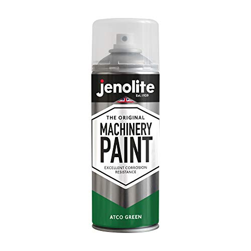 JENOLITE Peinture pour machines et tondeuses à gazon - Aérosol vert Atco - 400 ml Cover