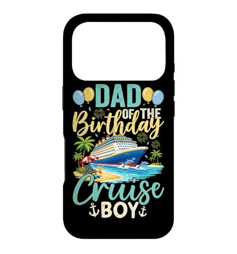 Dad Of The Birthday �N���[�Y �{�[�C �x�� ���j�� �X�}�z�P�[�X iPhone 17 Pro �p