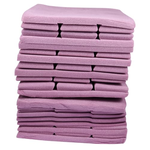 12 piezas paneles absorbentes de sonido Kisangel, paneles acústicos para pared para estudio de grabación, oficina en casa y gimnasio miniatura 1