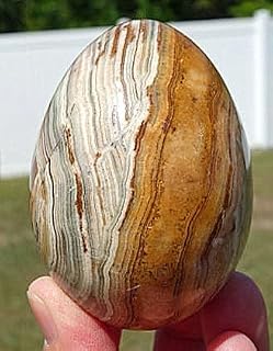 Yenoshi AAA NATURAL Petrified Wood Sphere Polished Egg From Madagascar