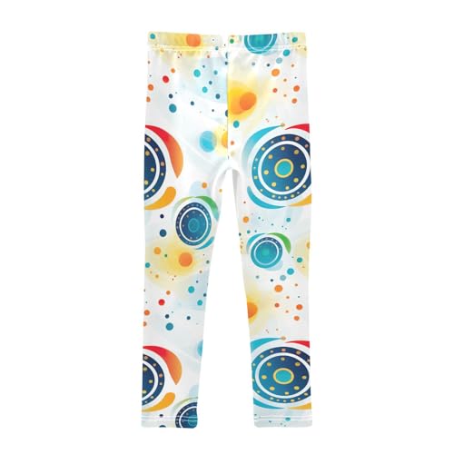 Girls' Leggings Color Circle Kids Yoga Tights Pants 1 Pack 208508062