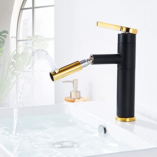 Mitigeur de lavabo rétractable multifonctionnel pour eau chaude et froide - 4