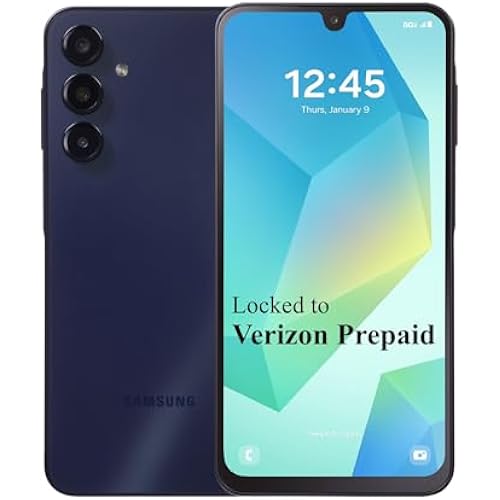 Verizon Prepaid Samsung Galaxy A16 5G, 128GB (Locked to Prepaid)