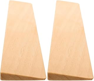 19.7In Heavy Duty Slope Pad for Smooth Threshold Ramp for Wheelchairs and Robot Vacuums Solid Wood Entry Mat Door Ramp Indoor Transition Portable