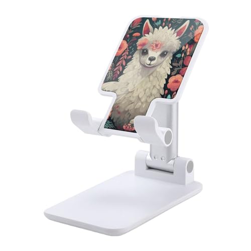 Support de téléphone lama mignon réglable le cadeau parfait original