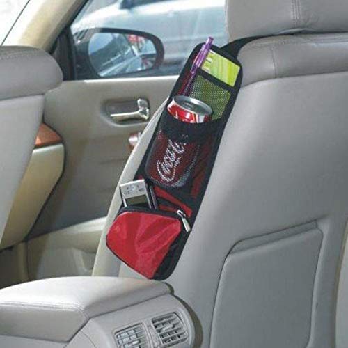 Organizer per Bagagliaio 1 PC Borsa da toraggio per seggiolino Auto Tasca Laterale per seggiolino Auto Portabevande per Sedile Posteriore Borse appese Borsa per detriti Accessori p