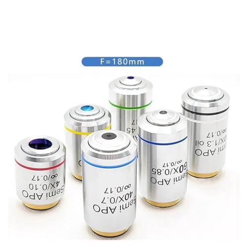 Objectif de microscope plan semi-apochromatique correction infini 40X - 5