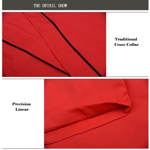 Veste de chef style kimono au design soigné pour professionnels - 5