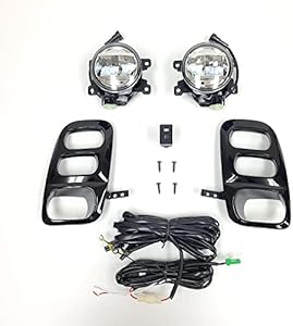 Mechanic Force LED Fog Lights Compatible with 2021 2022 Honda Odyssey OE Style Clear Lens Bezel Switch Wires Relay