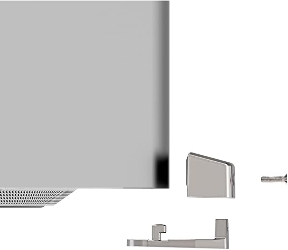 Compulocks Mac Studio Ledge Lock Adapter with Combination Cable Lock Silver