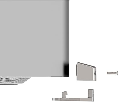 Compulocks Mac Studio Ledge Lock Adapter with Combination Cable Lock Silver