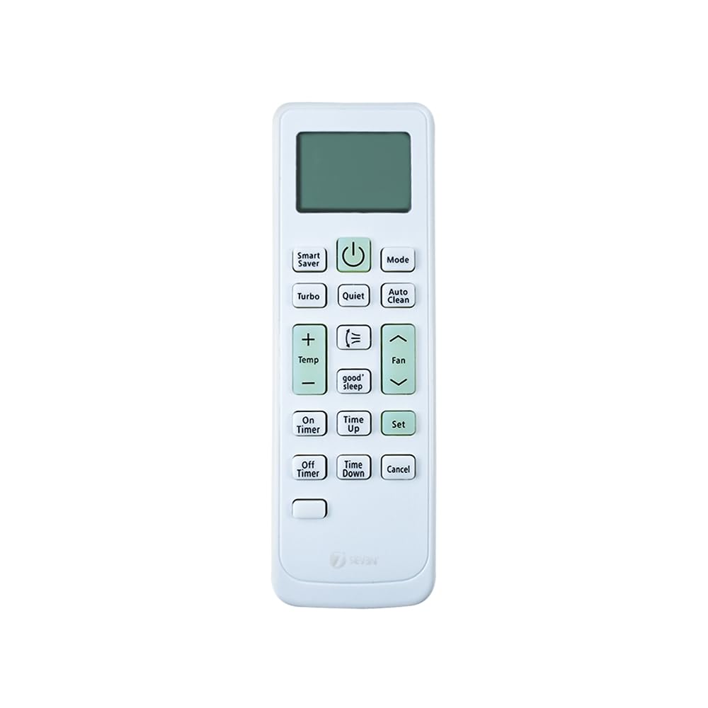 7SEVEN® Compatible with Samsung Ac Remote Original DB93-11489L DB63-02827A DB93-11115U DB93-11115K KT3X00 90 Model of Split and Window Air Conditioner Suitable for 1 1.5 2 Ton ac (B0C36Q8RNV) Amazon Price History, Amazon Price Tracker