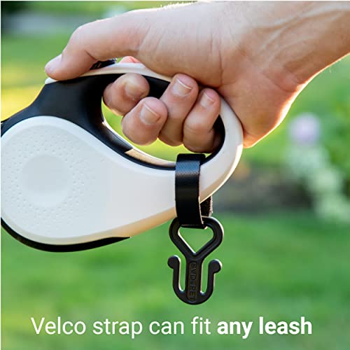 SVD.PET 2PC Dog Poop Bag Holder, Stainless Steel Waste Bag Holder, Dog Poop Bag Carrier, Hand Free Holder (Metal)