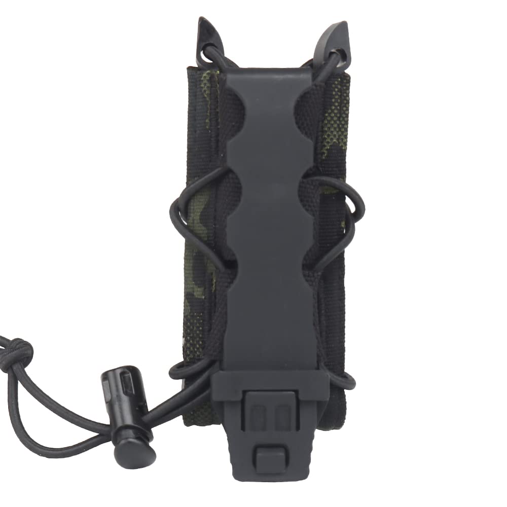 Pochette De Chargeur Tactique 9mm/40 CAL - Double étui, Triple Support, Fixations MOLLE