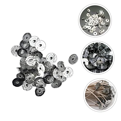 Base metálica para mechas de vela 400 unidades miniatura 2