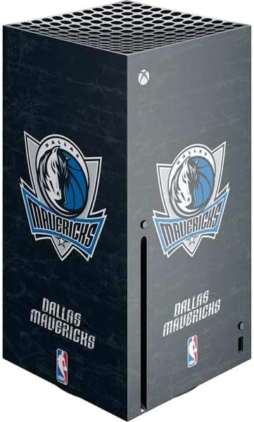 Skinit Decal Gaming Skin Compatible with Xbox Series X Console - Officially Licensed NBA Dallas Mavericks Standard - Light Blue Design