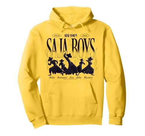 KPop Demon Hunters Saja Boys Your Idol Demon Forms Pullover Hoodie