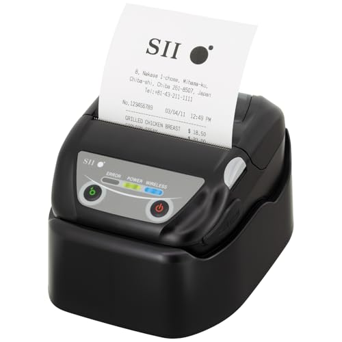 SII Seiko Instruments MP-B30 mobiler Etikettendrucker, Bluetooth USB