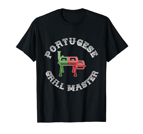 Portugese Grill Master Nationality Flag T-Shirt
