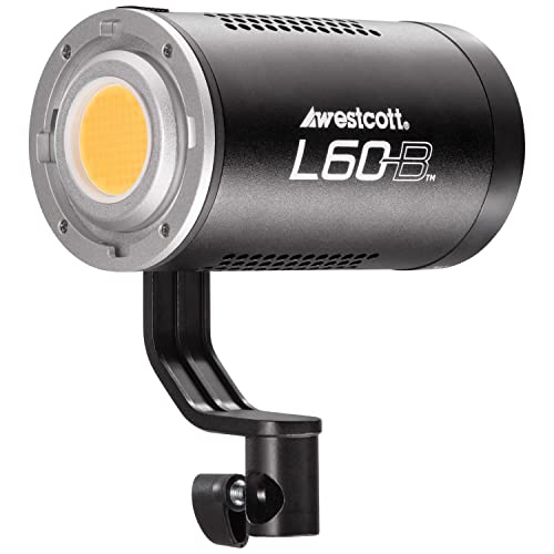 Ficha técnica Westcott L60-B Luz continua bicolor 2700-6500 K COB LED 60 W con ultra reflector 9 modos FX 97 CRI 98 TLC 15000 Lux a 1 metro para fotografía y iluminación de video - Fernando Cortés