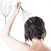AnHua 1 Pcs Head Wire Massage Claw Octopus Scalp Massage Claws Clearing Veins Soothing Brain Refreshing Head Relaxer Hair Claw (Silver)