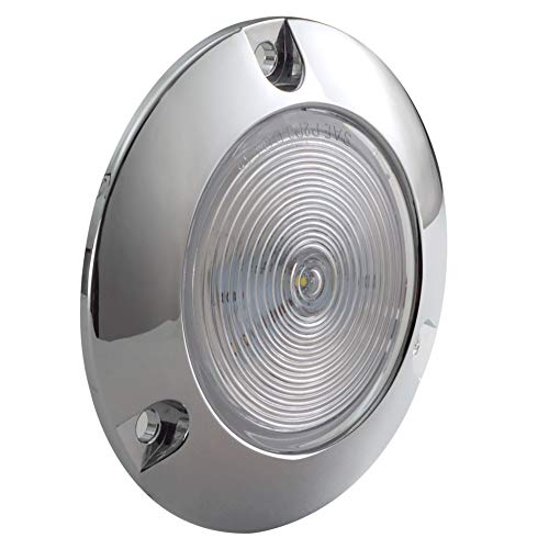 Lámpara LED redonda 2" Clear/Amber 2 pack miniatura 3