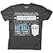 Ripple Junction Doctor Who Wibbly Wobbly Quote Adult T-Shirt XL Charcoal Heather