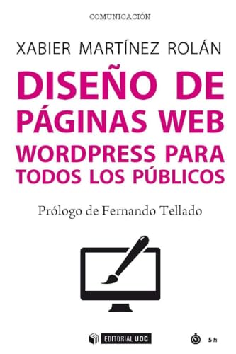 Portada de Diseño de páginas web: Wordpress para todos los públicos