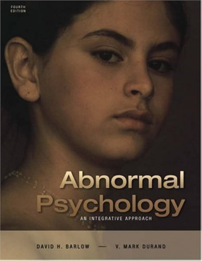 Amazon.com: Abnormal Psychology 4th Edition (Hardcover): David H