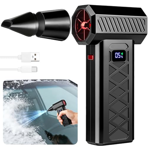 Keledz Electric Air Duster, 28000 RPM 6-Speed Cordless Blower for PC/Keyboard Cleaning, Rechargeable Mini Blower for Car, House & Outdoor Use