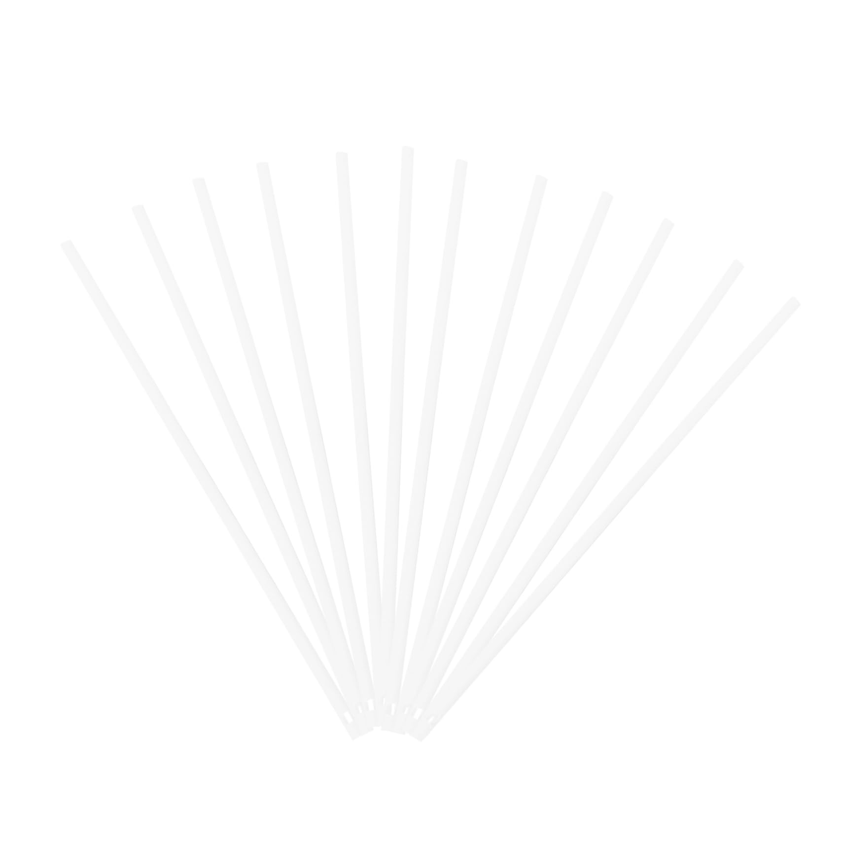 DOITOOL Cake Sticks Plastic Handles Lollipop Sticks for Cake Candy and Party Treats Random Pastel Colors for Birthdays and Weddings