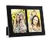 Philip Whitney Split Double 4x6 Black Wooden Picture Frame