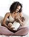Kindred Bravely Mia Maternity & Nursing Lounge Bra | Nursing Bras for Breastfeeding, Pregnancy Bra (Stone, Medium)