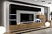 Produktbild Furnitech AN89 New Modernes Wohnzimmer Wohnwand Wohnschrank Schrankwand Mediawand Möbel (LED RGB 16 Farben, AN89NEW-21BDZ-HGM24)